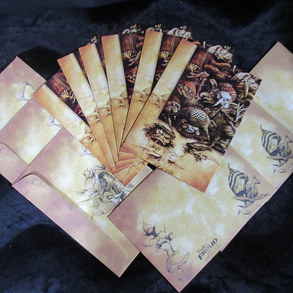 Brian Froud Goblins Tree-Free 6pk Greeting Cards w Envelopes